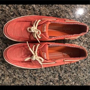 CORAL KEDS BOAT SHOES